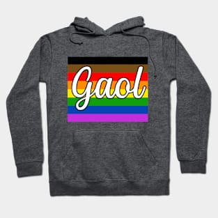 Pride flag gaol, Scottish Gaelic word for love Hoodie